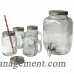 Wee's Beyond Mason 5 Piece Jar Beverage Dispenser Set WEEB1315